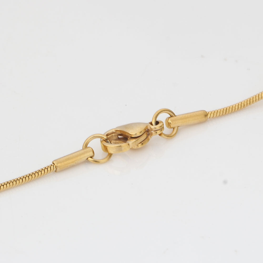 Round Ball Pendant Necklace