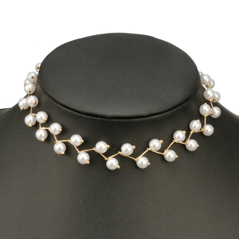 Choker Pearl Necklace