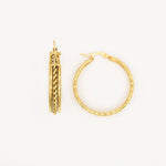 Load image into Gallery viewer, Tina Hoop Earrings
