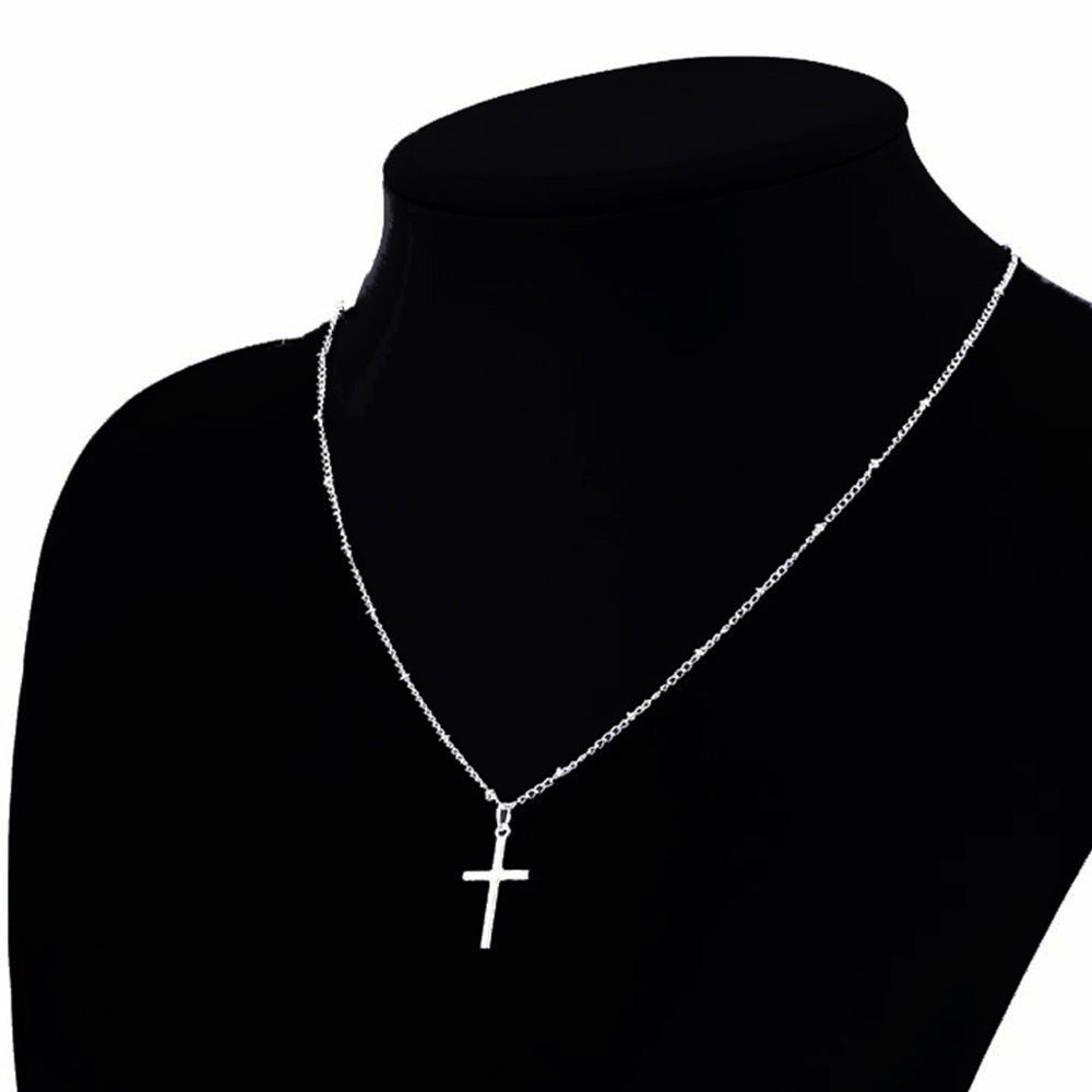 Summer Gold Chain Cross Necklace