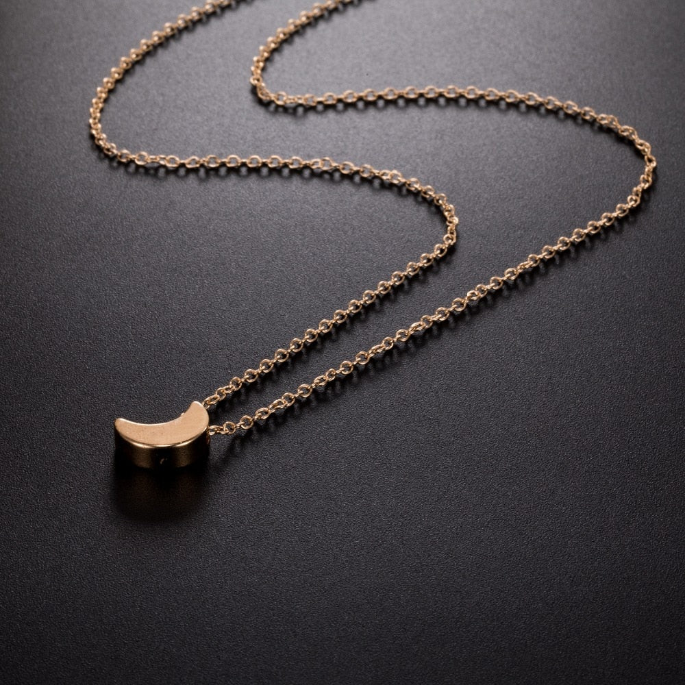 Moon Pendant Necklace