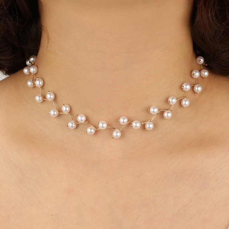 Choker Pearl Necklace