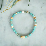 Load image into Gallery viewer, Azure Stone Bracelet
