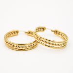Load image into Gallery viewer, Tina Hoop Earrings
