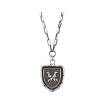 Load image into Gallery viewer, Thick as Thieves silver talisman
