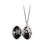 Load image into Gallery viewer, Winged heart talisman locket
